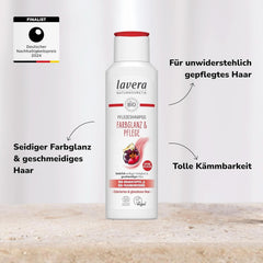 Lavera Care Shampooing Color Shine & Care, vegan, 250 ml Douche et bain Naty Shop
