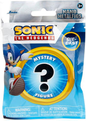 Jada Toys Figurine Sonic the Hedgehog (1X Figurine Mystère en Blind Pack) - 1 Figurine Surprise à Collectionner Parmi 13 Figurines Sonic, Figurine Nano Métal (Env. 4 Cm) Pour Enfants & Fans À Partir de 3 Ans, Figurines Wave 1 Naty Shop