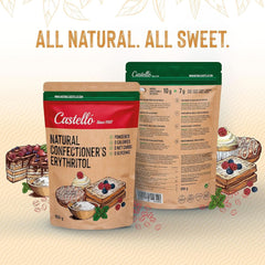 Érythritol naturel - Sucre glace | 10G = 7G de sucre, 850 grammes Édulcorants Naty Shop