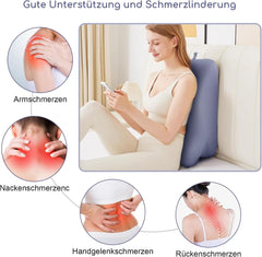 Oreiller de lecture pour lit et canapé, oreiller en plumes, oreiller de lit en mousse à mémoire de forme, oreiller de couchage latéral, oreiller de soutien dorsal ergonomique pour lire et regarder la télévision