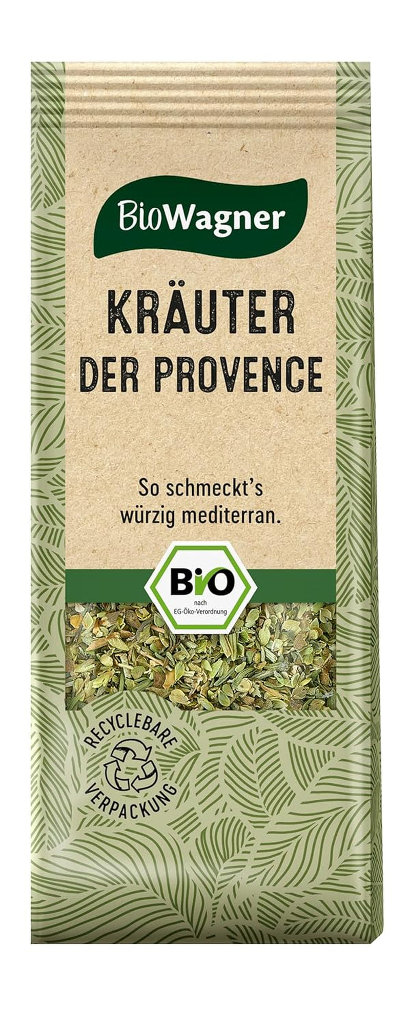 BioWagner - Produits bio de Provence | verfeinert französe Gerichte | naturbelassene Bio-Zutaten | emballage recyclable | 20g