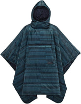 Therm-A-Rest Unisexe Honcho Poncho Couverture à capuche portable Couverture à capuche portable Lits et couvertures Therm-a-Rest Bleu Taille standard