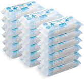 Lingettes pour bébé Amazon Ultra Sensitive, 100 % fibres végétales, 99 % eau, 1080 lingettes, non parfumées, 18 paquets de 60 lingettes chacun (anciennement vendues sous la marque Mama Bear, produit identique)