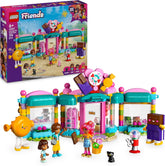 LEGO Friends Heartlake City Süßwarenladen - Kinder Spielset zum Bauen mit 3 Minifiguren, Einer Katzenfigur, Spielzeug Lebensmittel und Zubehör - Geschenk für Mädchen und Jungen ab 6 Jahren - 42649
