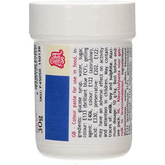 Colorant alimentaire concentré Funcakes Paste Color Bleu Royal ; pour pâte, crème, fondant, massepain, pâte à modeler et pâte à fleurs. Halal et casher. 30g