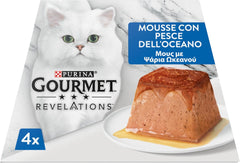 Nourriture humide pour chats Revelations aux poissons de mer, 24 x 57 g