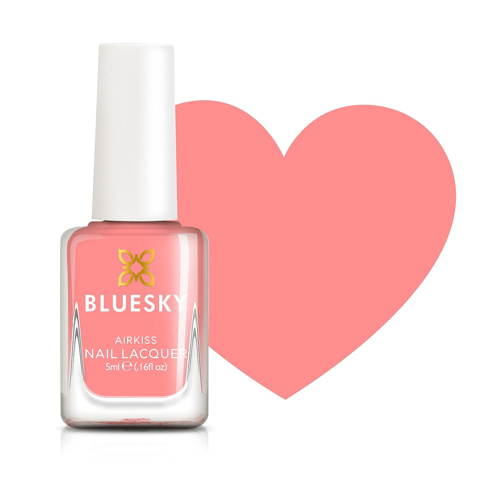 Vernis à ongles Bluesky Kids - Coquillage, Corail. Vernis à ongles facile à décoller, non toxique, à base d'eau, sans glissement, pour enfants, 5 ml