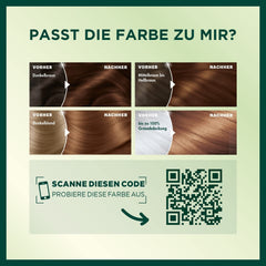 Garnier Nutrisse Coloration permanente pour cheveux aux huiles de fruits nourrissantes Tenue 8 semaines Couleur Ultra Crème Teinte 053 Brun velours (paquet de 3) Naty Shop Coloration capillaire