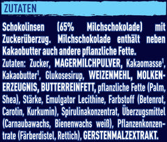 Pungi Nestlé SMARTIES Mini XXL, linte colorată cu ciocolată, ideale pentru a fi împărțite și gustate cu familia și prietenii, culori naturale, ambalaj reciclabil, pachet de 2 (1 x 259g)
