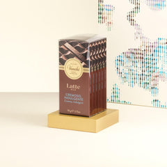 Venchi - Lot de 6 Barres de Chocolat au Lait Assorties, 468g - Sans Gluten - Idée Cadeau