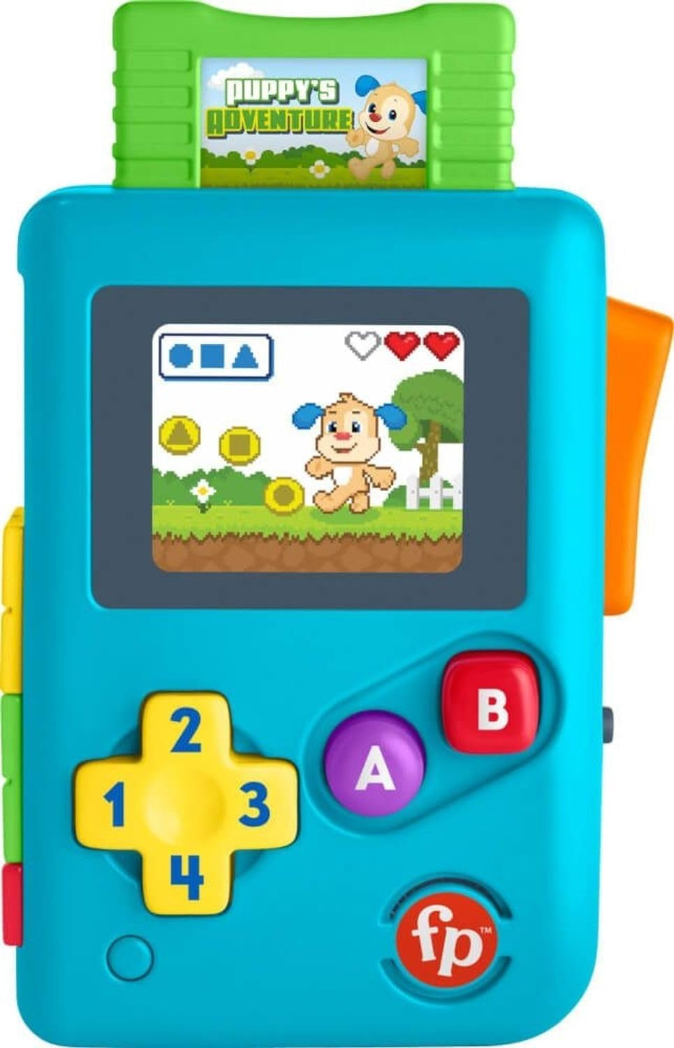 Fisher-Price HBC86 - Plaisir d'apprentissage Lil' Gamer, jouet d'apprentissage et d'activité musical, version allemande, pour bébés et jeunes enfants de 6 à 36 mois Baby Toys Naty Shop Allemagne Multicolore