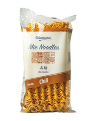 DIAMOND Mie Chili Noodles, nouilles de blé avec poudre de chili, sans œufs, rapides et faciles, végétariennes - 1 x 250 g