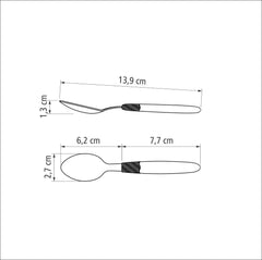 Ménagère Tramontina Ipanema pour 6 personnes, lot de 30 pièces, acier inoxydable Cuisine Naty Shop