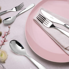 Villeroy & Boch - Ménagère Rose Garden 24 pièces, acier inoxydable Cuisine Naty Shop