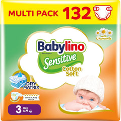Scutece pentru bebeluși sensibili, mărimea 7, extra large plus (+15 kg), 14 bucăți