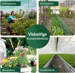 GARDENIX AquaPIN Ancrage de tuyau d'arrosage, 50 pièces, piquet de sol, ancrage de fixation pour tuyau d'égouttement, tuyau d'irrigation, fourche de raccordement