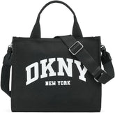 Sacs fourre-tout DKNY Hadlee Md pour femmes Naty Shop noir/argent