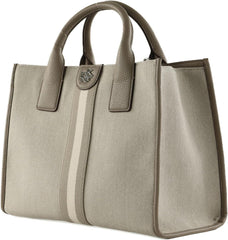 DKNY Carol Medium Book Tote, Natural Multi Sacs Femme Naty Shop