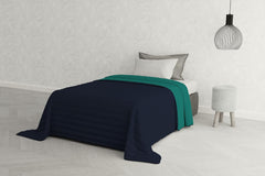 Linge de lit italien Estivo lit simple, linge, Aqua, 170 X 270 Cm Couettes et couettes Naty Shop Aqua 170 X 270 Cm