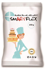 Fondant Baby Blue Velvet, 250 g pâte à sucre Naty Shop Default Title