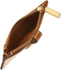 Fossil Ladies Card Holder Vada Zipper LiteHide Leather, SL10055103 Portefeuille pour femme Naty Shop