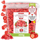 FRAISES LYOPHILISÉES 300g, fruits lyophilisés en tranches, sans additifs, fabriqués en Allemagne Produits déshydratés Naty Shop Default title