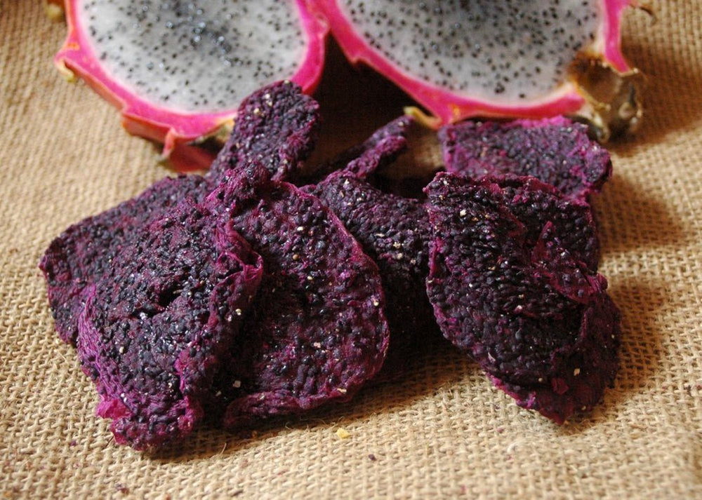 Fruit du dragon, tranches de fruit du dragon séchées - Sachet de 1 kg Produits déshydratés Naty Shop Titre par défaut