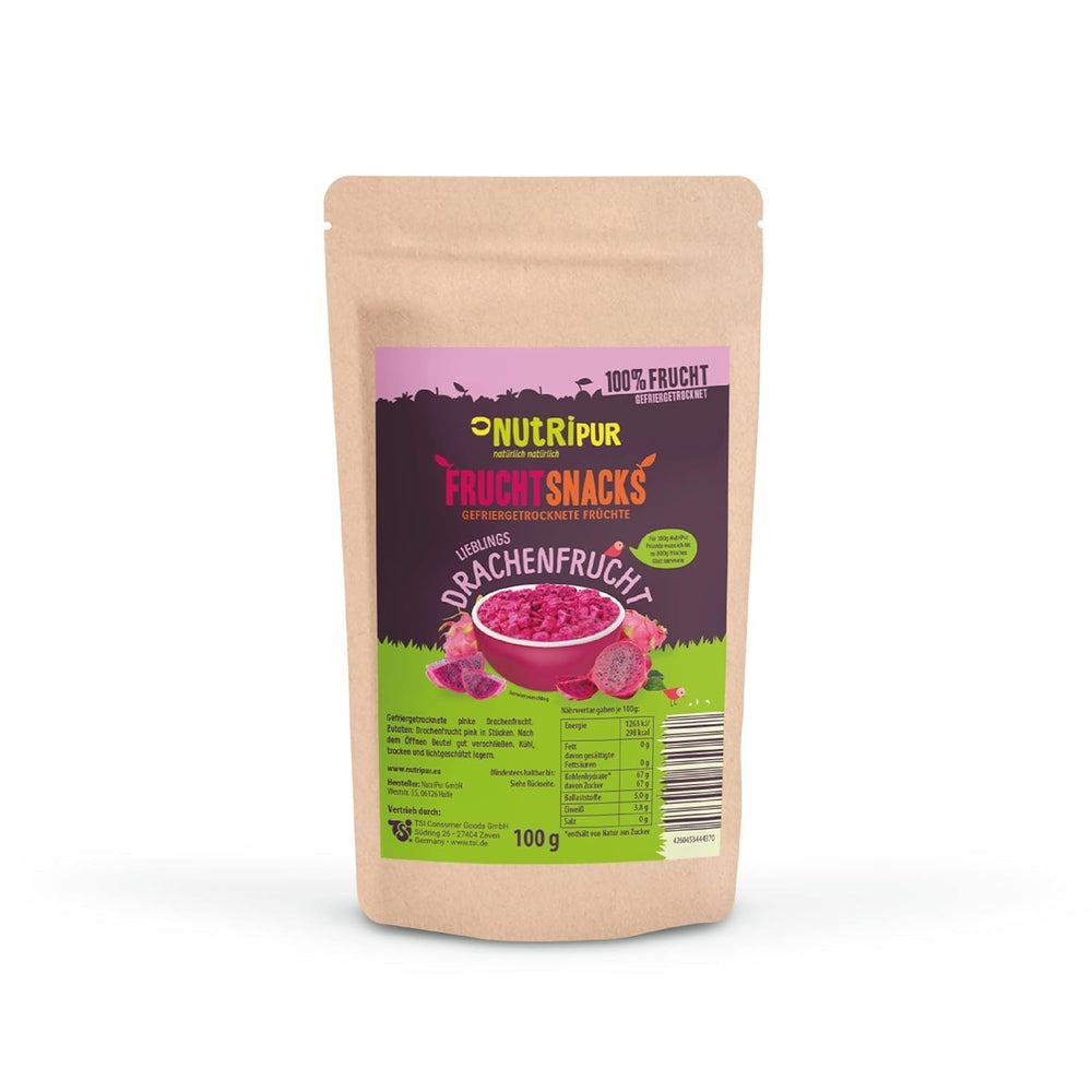 Fruit du dragon lyophilisé : 100g de fruit du dragon séché - 100% fruit, plein de saveur - fruit lyophilisé, sans sucre ajouté Produits déshydratés Ma boutique Titre par défaut