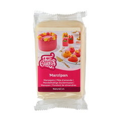 Pâte à sucre d'amande FunCakes (pâte d'amande hollandaise) naturelle (1:4) : prête à rouler, facile à utiliser, parfaite pour décorer les gâteaux, Halal, casher et sans gluten. 250 g., pâte à sucre moyenne Naty Shop Default Title
