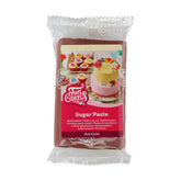 Rouleau fondant FunCakes Terre Rouge, facile à utiliser, lisse, souple, souple et souple, parfait pour décorer les gâteaux, halal, casher et sans gluten, paquet de 250g 1 Naty Shop Default Title Pâte à Sucre
