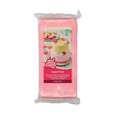 FunCakes Roll Fondant Sweet Pink : Facile à utiliser, lisse, flexible, souple et malléable, parfait pour décorer des gâteaux, halal, casher et sans gluten. 1 kg de pâte à sucre Naty Shop Default Title