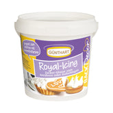 Seau à glaçage Günthart BackDecor Royal avec 300 g de poudre pour décorer des pâtisseries ou comme revêtement, 1 paquet (300 g) de pâte à sucre Naty Shop