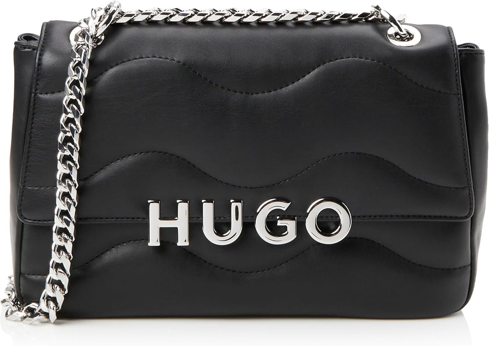 HUGO Ladies Lizzie Sac à Bandoulière Femme Sacs Naty Shop Black1
