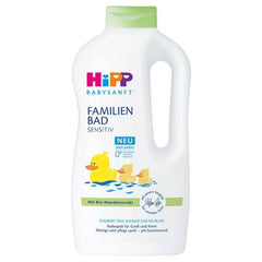 HiPP Baby Gentle Family Bath, 1000 ml Enfants - Bains et soins Naty Shop 1 litre (pack de 6)