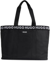 HUGO Ladies Becky Tote Bag Naty Shop Femmes Sacs Noir1