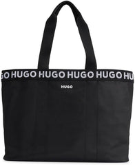 HUGO Ladies Becky Tote Bag Naty Shop Femmes Sacs Noir1