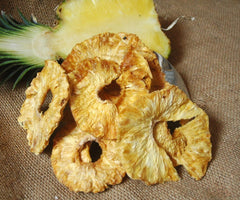 Rondelles d'ananas non sucrées et sans soufre - Sachet de 1 kg Produits déshydratés Naty Shop Titre par défaut
