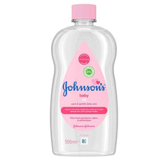 Johnsons JOHNSON'S - Huile pour bébés, (1 X 500 ML) Enfants - Bain et soins de la peau Naty Shop 500 Ml (1 paquet)
