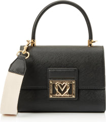 Love Moschino Ladies BORSA A Mano, Nero BORSA A Mano, Nero Femme Sacs Naty Shop Default title