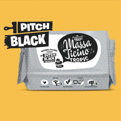 Massa Ticino Set 1x Fondant Blanc 250g et 1x Fondant Noir 250g - Pâte à sucre premium pour gâteaux, fondants en rouleaux - Parfait pour les gâteaux, le modelage et les décorations - Fondant pour boulangers professionnels et amateurs Pâte à sucre Naty Shop