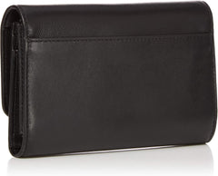 Michael Kors Money Pieces Porte-cartes de crédit femme, Marrón (Bagage), 2,5x9,5x11,4 cm (L x H) Portefeuille femme Naty Shop