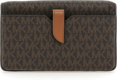 MICHAEL KORS Femme Heather PHN CHN XBODY Sac, Marron Foncé Femme Sacs Naty Shop