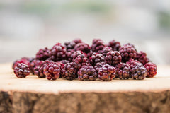 Mûres sauvages BRIX | Mûres sauvages naturelles, séchées 95 g | Prix du Grand Goût pour les Baies Séchées | Sans OGM, sans gluten, végétalien, vitamines retenues Naty Shop Produits déshydratés