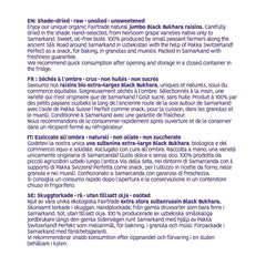 PAKKA - Raisins secs de Boukhara biologiques et équitables 600 g de raisins noirs géants de Boukhara sans pépins séchés à l'ombre, sans huile, si collants, sans soufre, directement des petits agriculteurs de Samarkand en Ouzbékistan 600 g Naty Shop Produits déshydratés