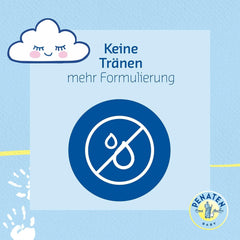 Bain et shampoing PENATEN (400 ml), bain et shampoing doux pour bébé formulé sans parabènes ni colorants, gel douche et shampoing cheveux spécialement élaborés pour les nouveau-nés pour la peau délicate du bébé Enfants - Bain et Soin Naty Shop