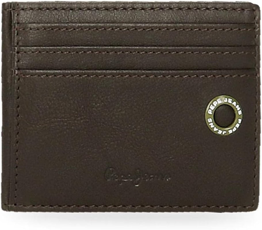 Pepe Jeans adge Portefeuille homme Naty Shop Marron Porte-cartes