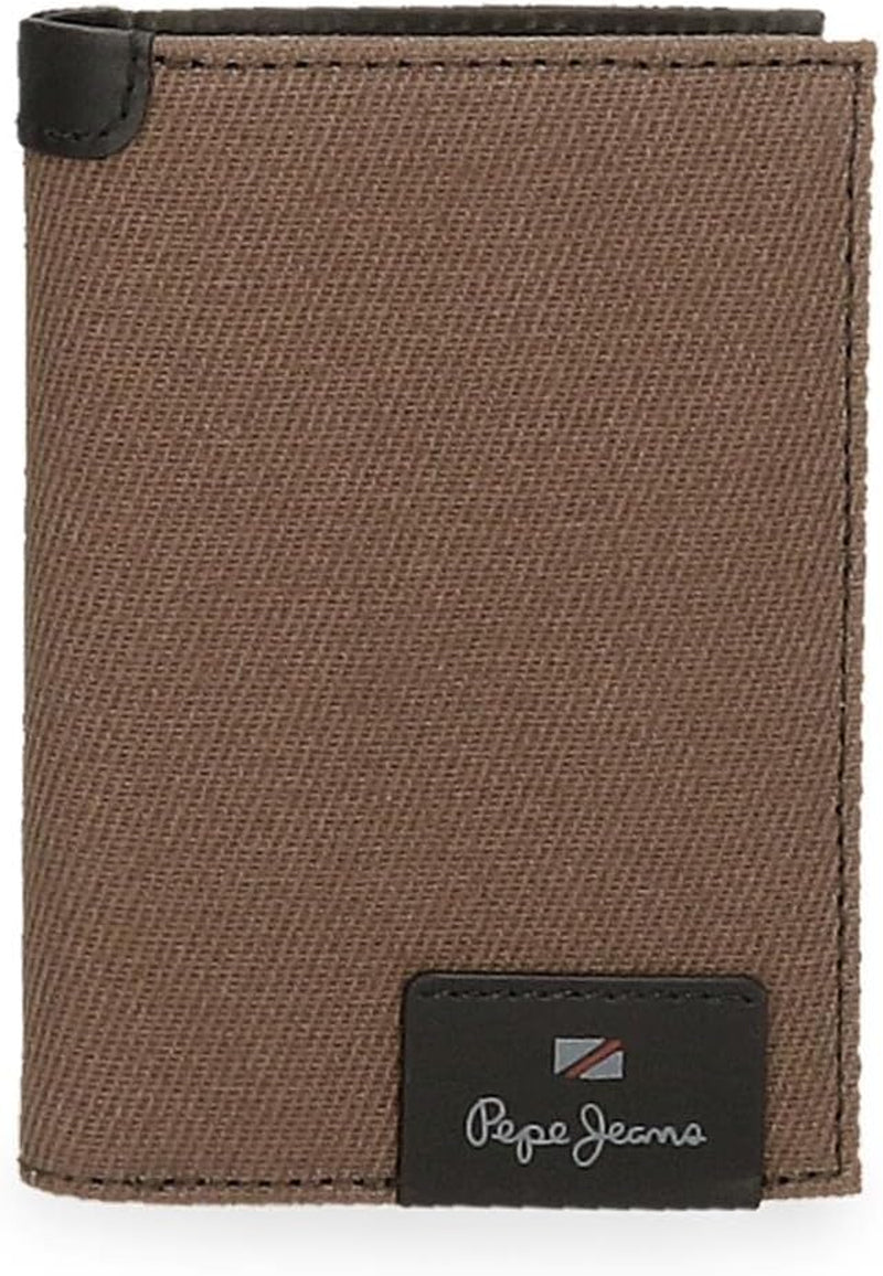 Pepe Jeans Hilltop Vertical Portefeuille Homme Naty Shop Marron Purse 11
