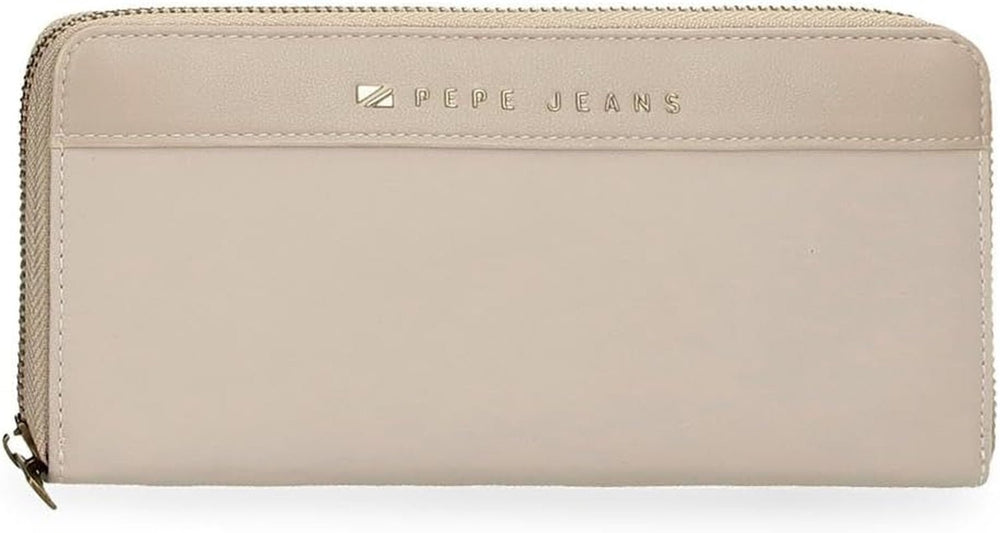 Pepe jeans Joumma Bags Morgan Sac à dos décontracté Sacs de voyage Beige Noir Faux cuir pour femme Beige Taille unique Portefeuille Femme Naty Shop Titre par défaut