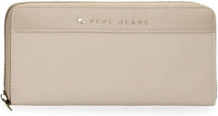 Pepe jeans Joumma Bags Morgan Sac à dos décontracté Sacs de voyage Beige Noir Faux cuir pour femme Beige Taille unique Portefeuille Femme Naty Shop Titre par défaut