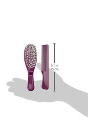Brosse et peigne, prune Enfant - Bain et Soin Naty Shop